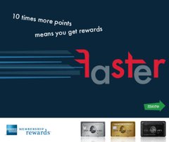 American Express Membership Rewards 'Super Accelerator' banner