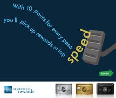 American Express Membership Rewards 'Super Accelerator' banner