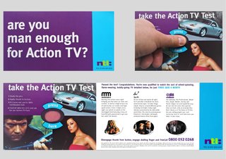 NTL 'Action TV' mailing