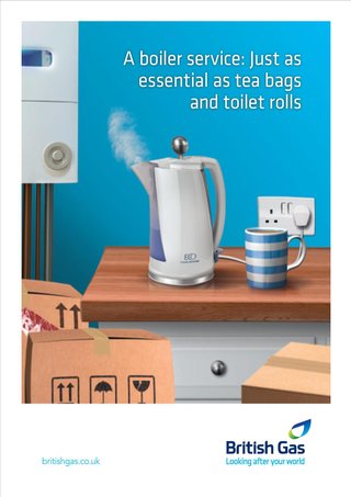 British Gas Homemove flyer