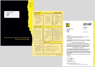Yellow Pages 'Leaf' mailing